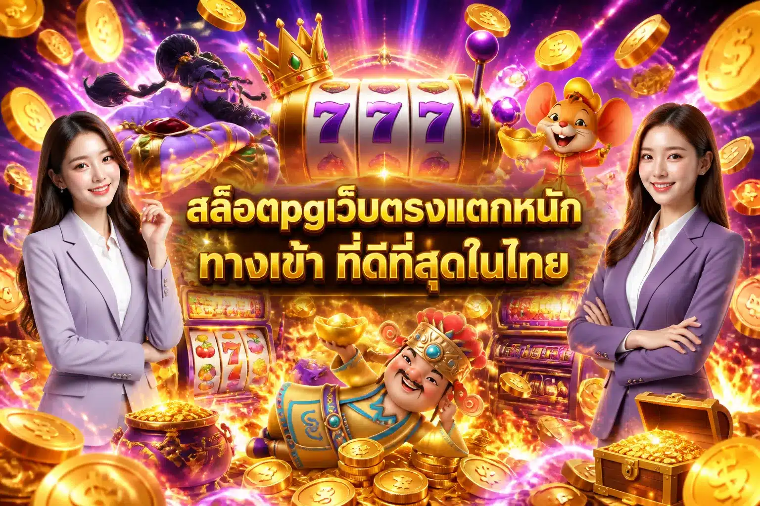 ภาพหน้าปกบทความ สล็อตpgเว็บตรงแตกหนัก ทางเข้า ที่ดีที่สุดในไทย