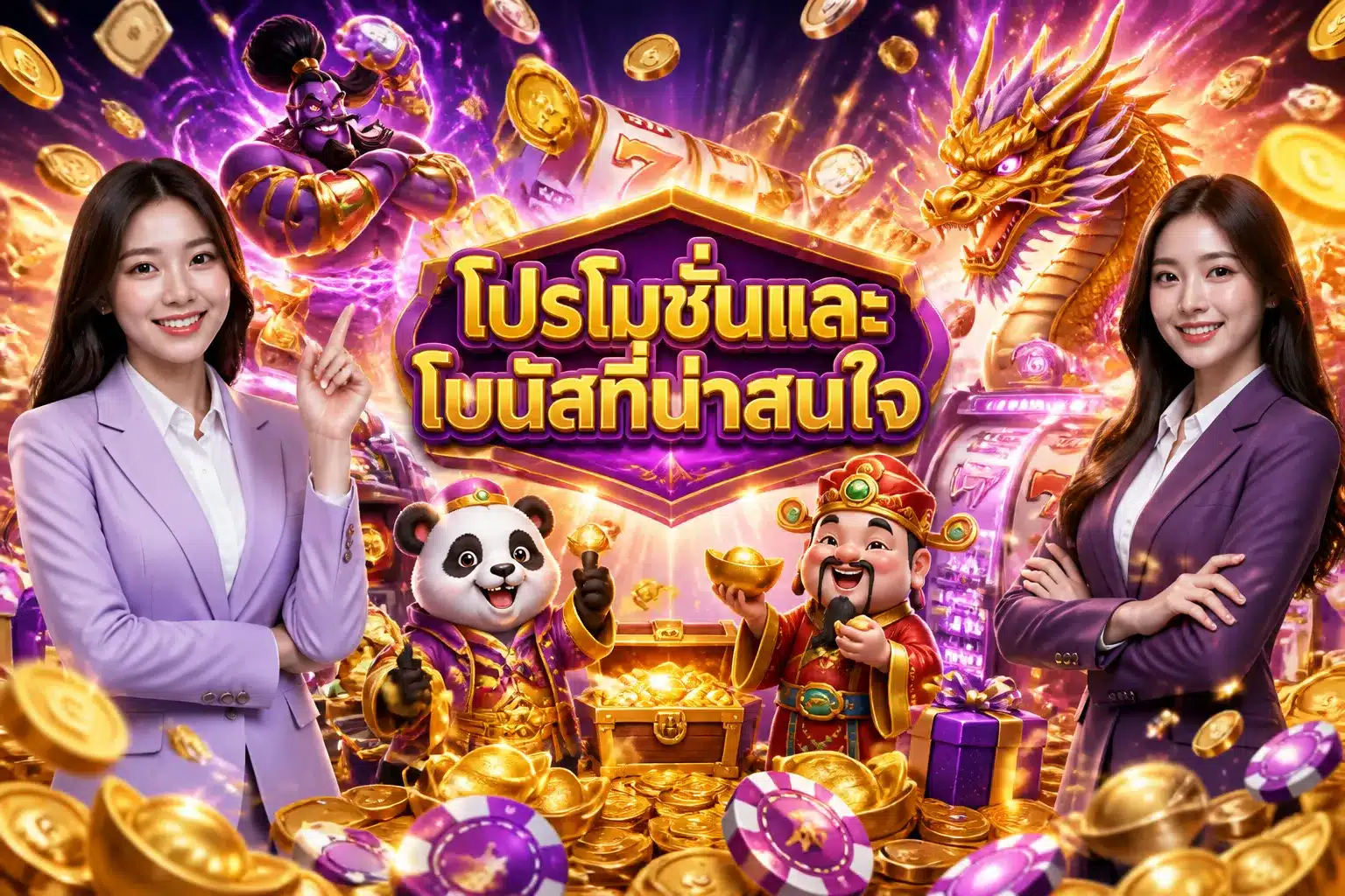 ภาพประกอบหัวข้อ โปรโมชั่นและโบนัสที่น่าสนใจ